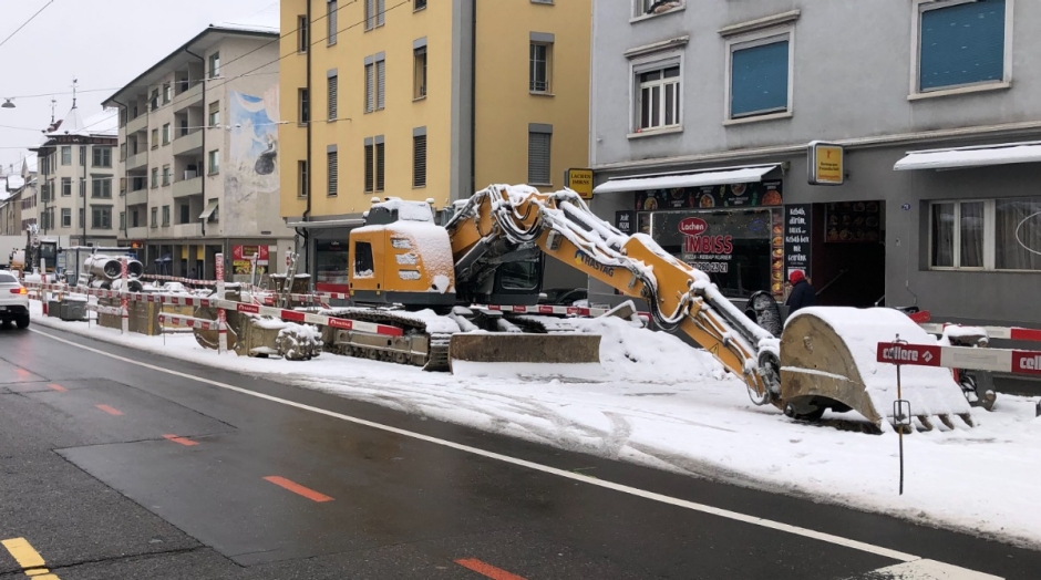 Symbolbild Baustelle Z&uuml;rcher Strasse
